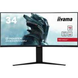 LCD Monitor|IIYAMA|34"|Gaming/Curved/21 : 9|Panel VA|3440x1440|21:9|180Hz|Matte|0.4 ms|Speakers|Height adjustable|Til